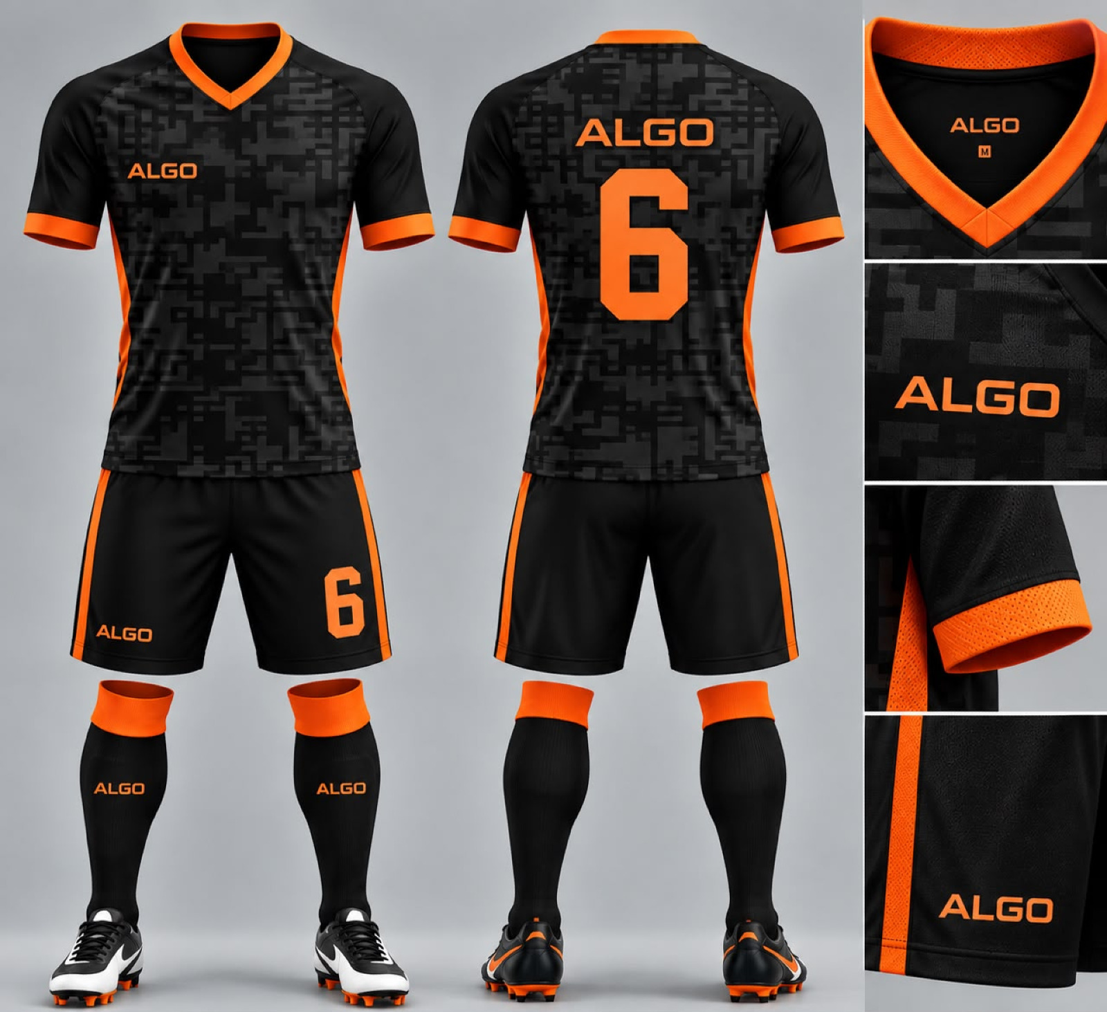 Blue and Black Team Kit